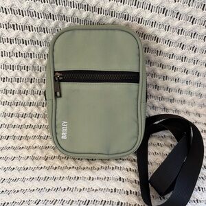 BRIXLEY 5-in-1 Adjustable Sage Black Crossbody Sling Zipper Pocket Unisex Bag